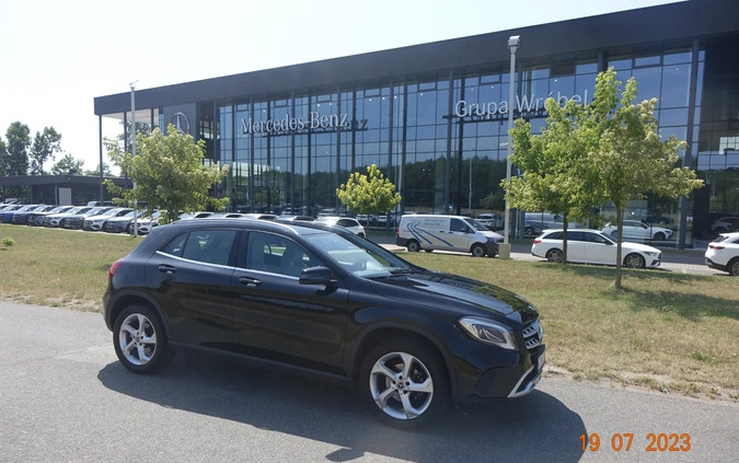 Mercedes-Benz GLA cena 89900 przebieg: 69850, rok produkcji 2018 z Wrocław małe 667